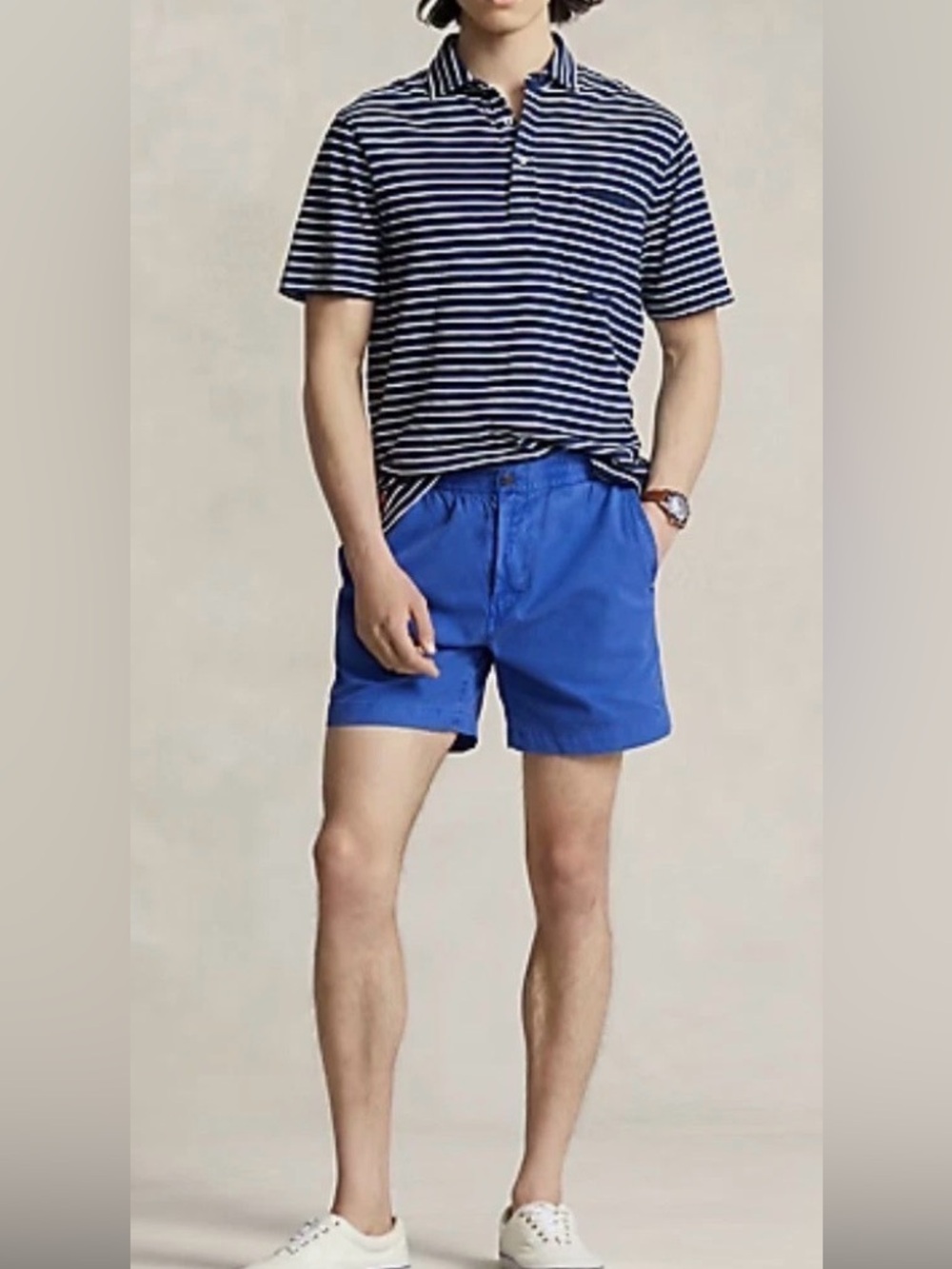 Polo Ralph Lauren Classic Fit 6 inch Prepster Shorts with Elastic Waistband